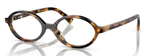 MU 01XV Eyeglasses Frames by Miu Miu.